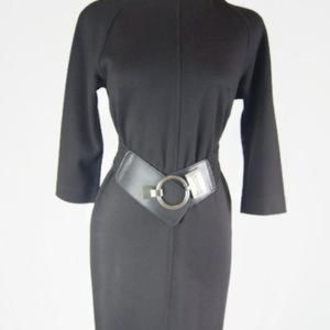 Black Vintage 1960's Jonathan Logan Dress